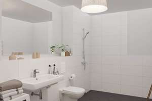Große barrierefreie Eigentumswohnung mit extra Arbeitszimmer und Zugang zur sonnigen Loggia – Roermonder Straße 76, 52072 Ponttor, Aachen – Vorschaubild 7