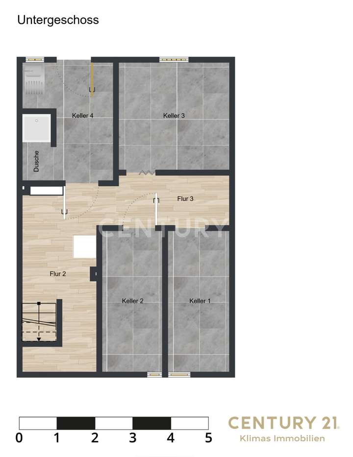 Grundriss Untergeschoss