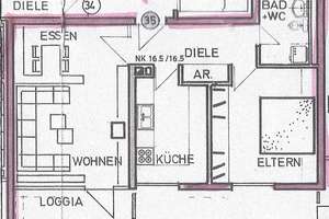 Mögeldorf: Schöne 2-Zimmer-Wohnung mit Loggia – Billrothstraße 8, 90482 Mögeldorf, Nürnberg – Vorschaubild 14