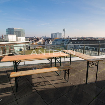 Exklusive Bürofläche mit großzügiger Dachterrasse | Zentral im MedienHafen | kurzfristig verfügbar