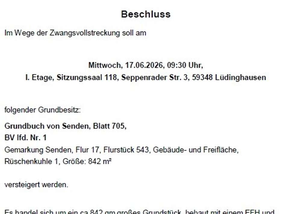 Foto Bekanntmachung