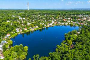 CA. 1.380 QM SÜDGRUNDSTÜCK für 1 oder 2 Architektenhäuser-für 590 qm Wfl.- 300 Meter zum Wasser – 14109 Wannsee, Berlin – Vorschaubild 6