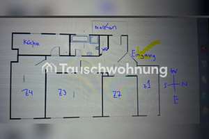 Tauschwohnung: Wir bieten 123m2 in 04155. Suchen ab 90m2:04109,105-107