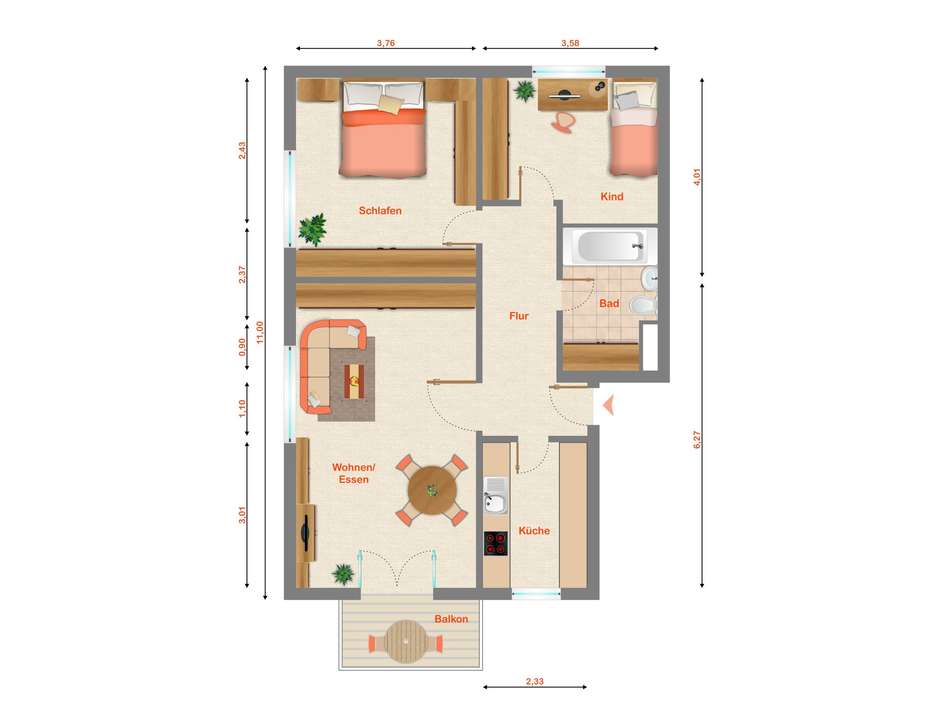 Wohnzimmer