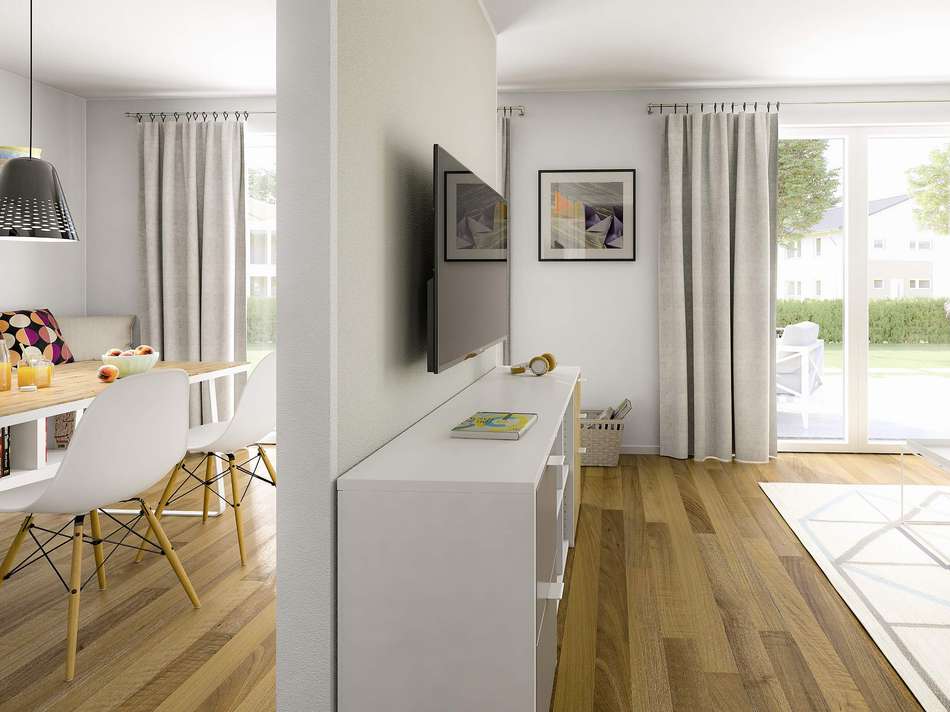 Blick in den Wohnbereich