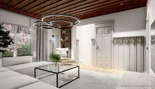 Bild von Historische Altbauvilla als Zweifamilienhaus mit vorbereitetem Sanierungskonzept