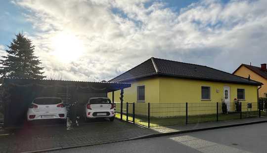 Bild von Modernes Einfamilienhaus im Bungalowstil im Heidedorf Letzlingen