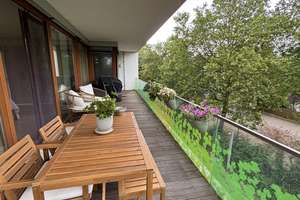 Sonnige Eckwohnung in Düsseltal – 4 Zi., 3 Balkone, bodentiefe Fenster, Stellplatz – Die vollständige Adresse der Immobilie erhältst du vom Anbieter., 40239 Düsseltal, Düsseldorf – Vorschaubild 9