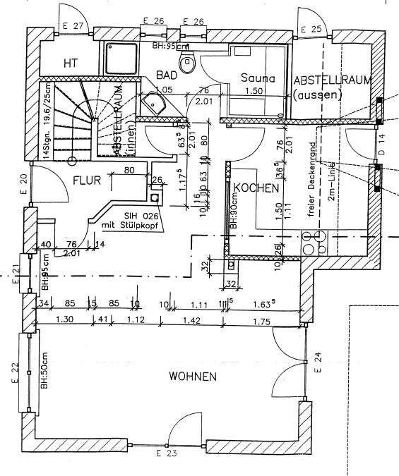 Grundriss Erdgeschoß