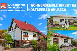 SELBST WOHNEN + VERMIETEN: EINFAMILIENHAUS + ZWEI FERIENHÄUSER + FERIENWOHNUNG + GROSSES GRUNDSTÜCK – Die vollständige Adresse der Immobilie erhältst du vom Anbieter., 17419 Heringsdorf – Vorschaubild 1