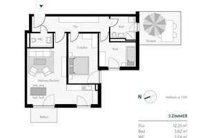 Ihr neues Zuhause ab 2027: Licht, Nachhaltigkeit und Lebensqualität in Forstenried – Die vollständige Adresse der Immobilie erhältst du vom Anbieter., 81476 Forstenried, München – Vorschaubild 8