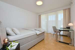 Modern möblierte 3-Zimmer Wohnung im "Mayliving" in Stuttgart Feuerbach zur Zwischenmiete – Die vollständige Adresse der Immobilie erhältst du vom Anbieter., 70469 Killesberg, Stuttgart – Vorschaubild 2