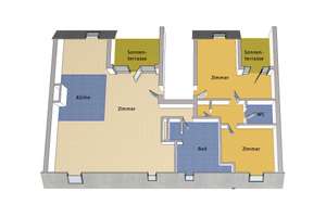 IMMOBERLIN.DE - Große moderne 150qm Wohnung mit hellem Ambiente, Sonnenterrasse & Teilungsoption – Die vollständige Adresse der Immobilie erhältst du vom Anbieter., 12439 Niederschöneweide, Berlin – Vorschaubild 9