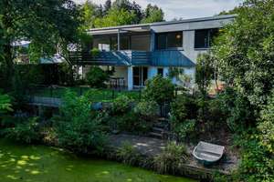 Wohnen am Wasser - Modernisiertes Einfamilienhaus im Ratinger Süden
