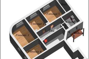 Freundliche 4-Zimmer-EG-Wohnung mit Balkon und Einbauküche in Ulm – Basteistraße 45, 89073 Oststadt, Ulm – Vorschaubild 10