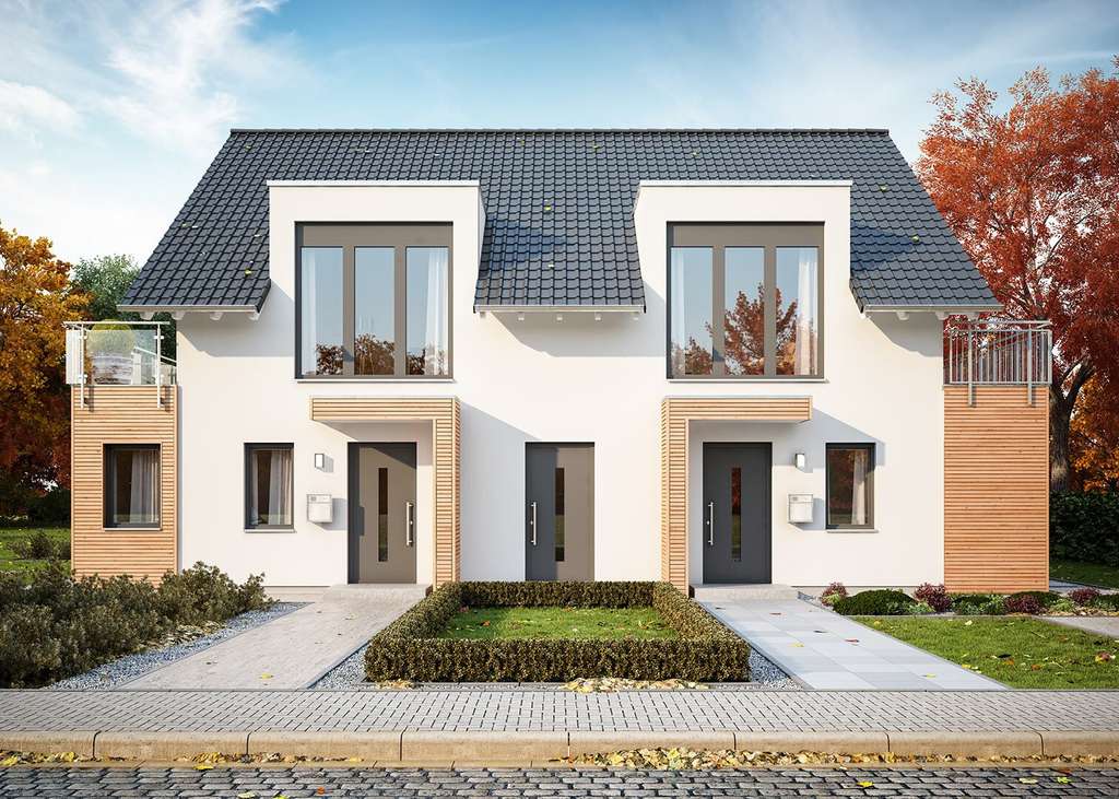 Immobilie in Hennef (Sieg) - Luxus mal zwei - klassische Eleganz für anspruchsvolle Nachbarn! - Bild 0