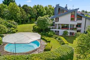 Pure Exklusivität! Einzigartige Architektenvilla mit atemberaubendem Weitblick, Parkgarten & Pool – Die vollständige Adresse der Immobilie erhältst du vom Anbieter., 91077 Neunkirchen am Brand – Vorschaubild 6