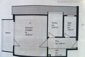 Vermietete 1 Zimmer-Dachgeschoss-Wohnung mit Tiefgarage und Süd-Westbalkon in Nürnberg-Nord – Die vollständige Adresse der Immobilie erhältst du vom Anbieter., 90409 Maxfeld, Nürnberg – Vorschaubild 12