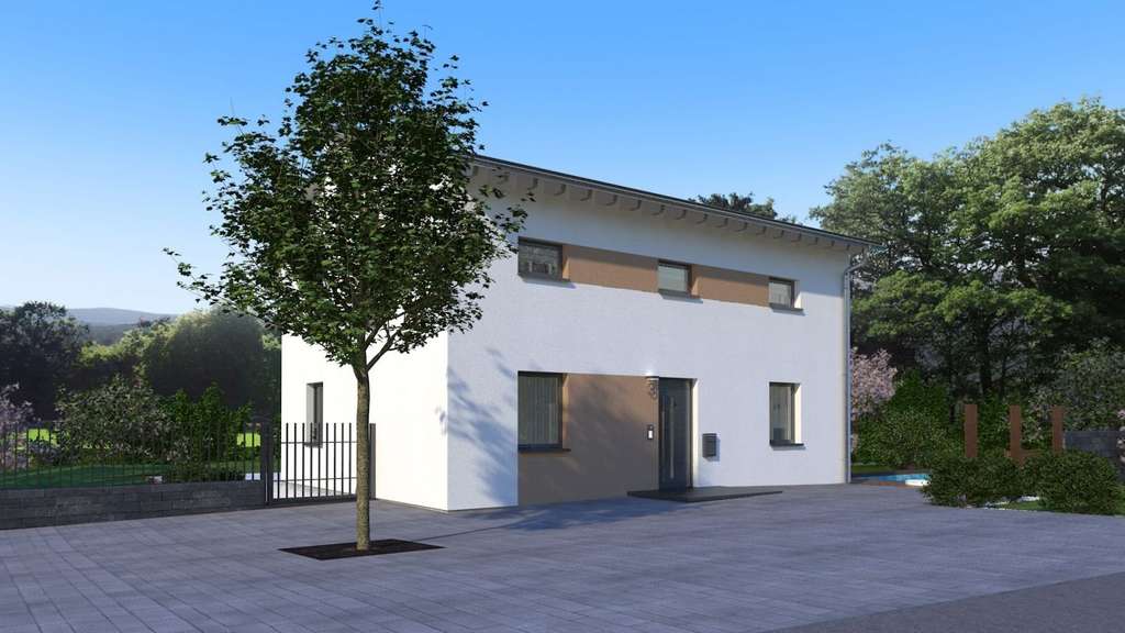 Immobilie in Heigenbrücken - TRAUMHAUS-INKLUSIVE-GRUNDSTÜCK, EINZUGSFERTIG,EINFAMILIENHAUS MIT VERSETZTEM PULTDACH - Bild 1