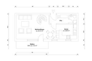Geruhsames Refugium mit großem Balkon und Blick ins Grüne – Die vollständige Adresse der Immobilie erhältst du vom Anbieter., 81245 Obermenzing, München – Vorschaubild 12