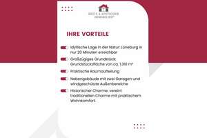 Charmantes Reetdachhaus in ländlicher Idylle – Ihr Traum vom harmonischen Wohnen – Die vollständige Adresse der Immobilie erhältst du vom Anbieter., 21401 Thomasburg – Vorschaubild 2