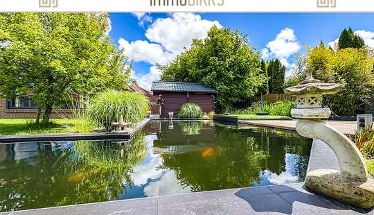 Bild von Pewsum!
Begehrtes Einfamilienhaus mit Gartenparadies in Bestlage