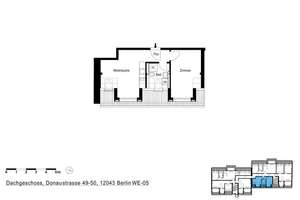 Dachgeschosswohnung im  Erstbezug mit kompakten  Grundriss im Reuterkiez – Donaustraße 49, 12043 Neukölln (Ortsteil), Berlin – Vorschaubild 12