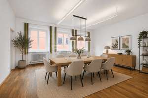 Raum für Ideen – Großzügige Altbauwohnung mit 4 Zimmern im Herzen von Augsburg – Die vollständige Adresse der Immobilie erhältst du vom Anbieter., 86150 Innenstadt. St. Ulrich-Dom, Augsburg – Vorschaubild 3