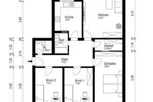 Schöne Wohnung, gut gelegen und ideal für ein Paar oder kleine Familie – Die vollständige Adresse der Immobilie erhältst du vom Anbieter., 65197 Klarenthal, Wiesbaden – Vorschaubild 12