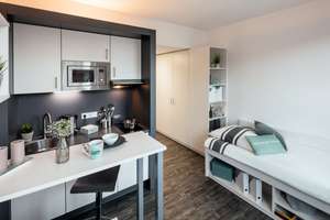Komplett möbliertes, modernes Studentenapartment  im Herzen Münsters (20 m²)