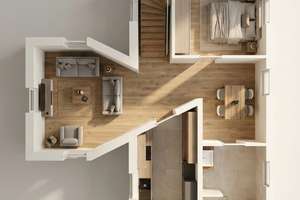 Chance im kernsanierten Altbau | ausgebaute DG-Einheit mit ca. 61,2 m²