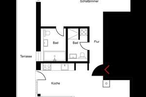 Kraftraum – modernes Penthouse im Fluss des Sonnenlaufes – Die vollständige Adresse der Immobilie erhältst du vom Anbieter., 13156 Niederschönhausen, Berlin – Vorschaubild 16