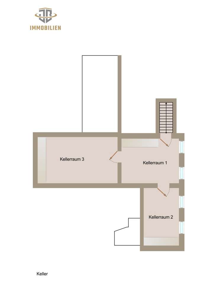 Grundriss (Skizze) Keller