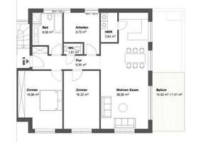 Großzügige und lichtdurchflutete Wohnung in Wandsbek  – Hörnumstraße xx, 22047 Tonndorf, Hamburg – Vorschaubild 19
