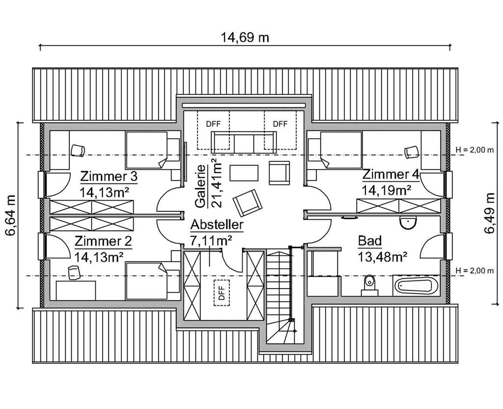 Immobilie in Coppenbrügge - 1,5-Geschosser SCANHAUS SH 210 inkl. Grundstück - Bild 3