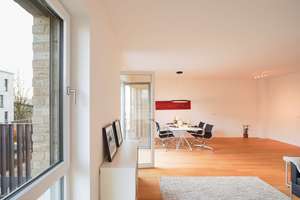 NEUBAU: Großzügige 2-Zi-Eigentumswohnung mit Balkon in Bothfeld | Barrierearm, KfW-55, PV-Anlage – Buchfinkstieg 3, 30657 Bothfeld, Hannover – Vorschaubild 4