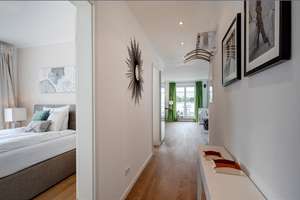 Möbliert: Premiumwohnung mit Dachterrasse – Die vollständige Adresse der Immobilie erhältst du vom Anbieter., 81927 Englschalking, München – Vorschaubild 13