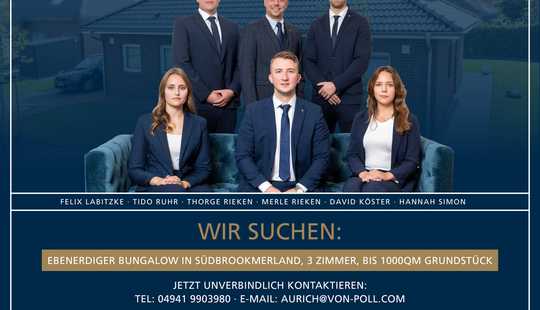 Bild von FÜR UNSERE SUCHKUNDEN: Wir suchen einen Bungalow in Südbrookmerland