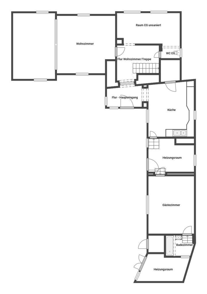 Grundriss Erdgeschoss