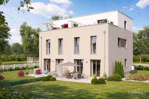 Moderne Doppelhaushälfte mit Dachterrasse