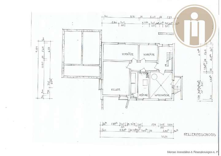 Grundriss Keller