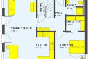Raumwunder mit 3 KiZi, Schlafen mit Ankleide und Keller – Enzkreis – Vorschaubild 2