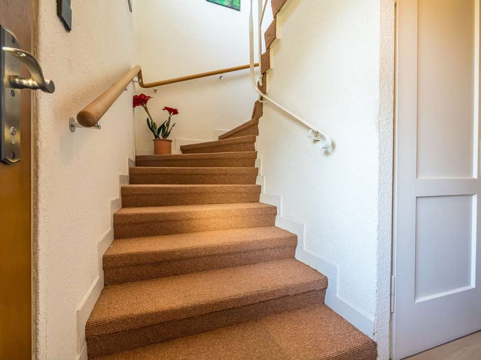 Treppe zur zweiten Wohnung