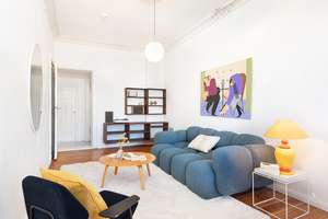 Blick aufs Maybachufer: Wunderschöner 2 Zimmer Altbau, 4. OG, Ost-Loggia, Erker, Wasserblick – Maybachufer 47, 12045 Neukölln (Ortsteil), Berlin – Vorschaubild 7