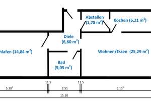 Schöne, große 2ZKDB-Wohnung im beliebten Studentenviertel beim Ponttor – Roermonder Straße 112, 52072 Ponttor, Aachen – Vorschaubild 24