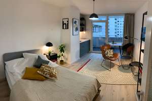 Voll möblierte 1-Zimmer-Wohnung in Frankfurt – 60598 Sachsenhausen-Süd, Frankfurt am Main – Vorschaubild 4