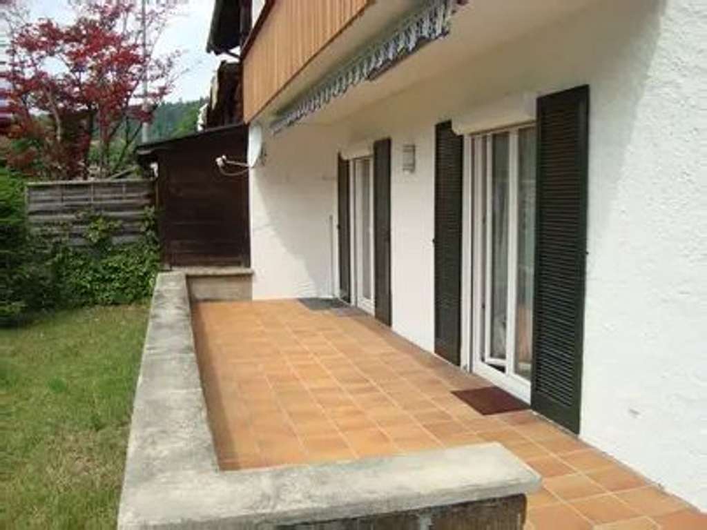 Immobilie in Mittenwald - 3 Zimmer Erdgeschosswohnung mit Südterrasse und Panoramablick - vermietet - Bild 1