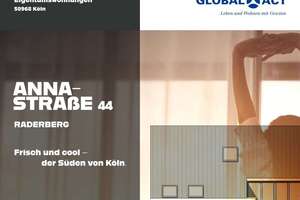 Urban wohnen, entspannt leben – 3-Zimmer-Wohnung mit Balkon im Kölner Süden! Annastraße  44, WE 3