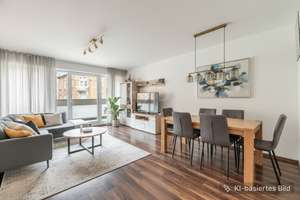 Bezugsfrei! Helle, renovierte 4-Zimmer-Wohnung mit zwei Balkonen  - Karlsruhe / Oststadt – Die vollständige Adresse der Immobilie erhältst du vom Anbieter., 76131 Oststadt, Karlsruhe – Vorschaubild 2