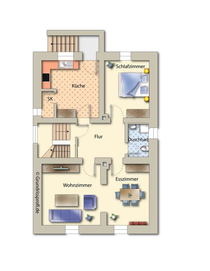 Vorderhaus-Erdgeschoss